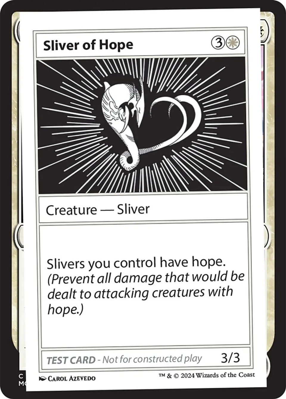 Sliver of Hope | Inglés | NM | MB2 1