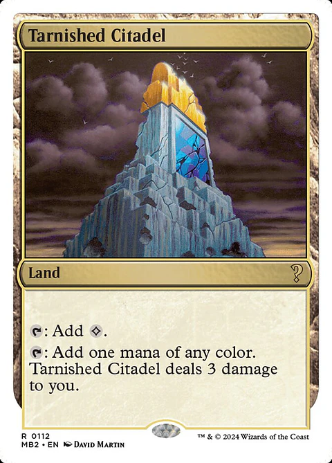 Tarnished Citadel | Inglés | NM | MB2