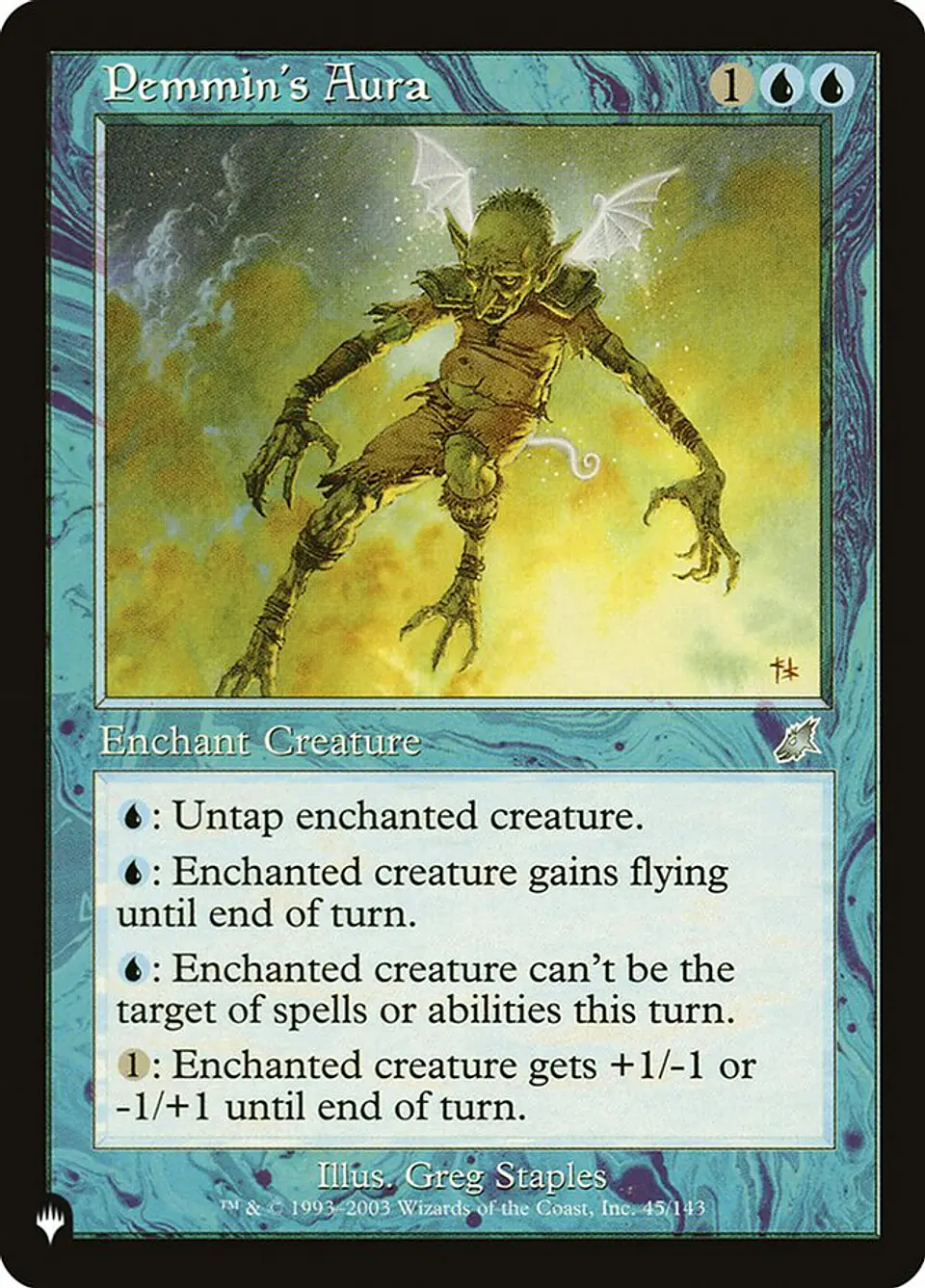 Pemmin's Aura (Retro Frame) | Inglés | NM | PLST 1