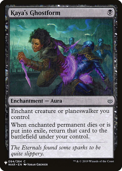 Kaya's Ghostform | Inglés | NM | PLST