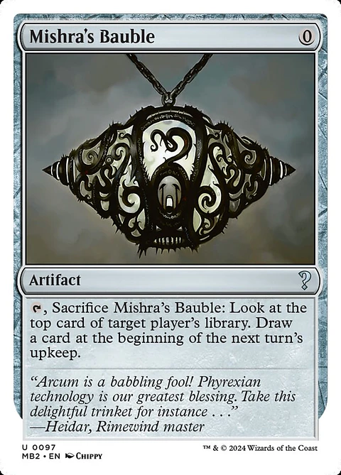 Mishra's Bauble | Inglés | NM | MB2