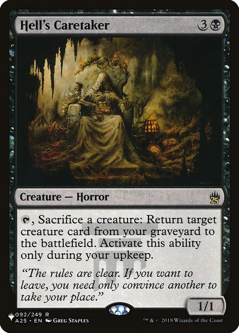 Hell's Caretaker | Inglés | NM | PLST