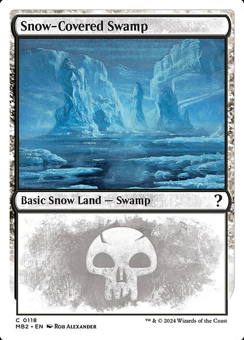 Snow-Covered Swamp | Inglés | NM | MB2