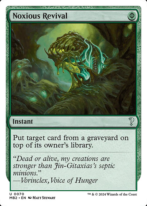Noxious Revival | Inglés | NM | MB2