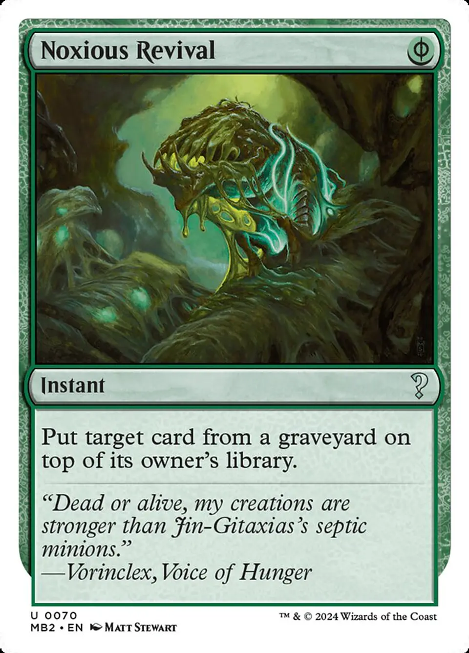 Noxious Revival | Inglés | NM | MB2 1