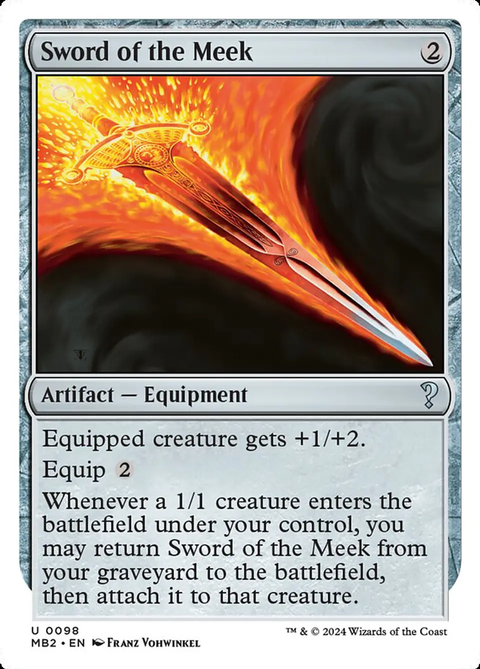 Sword of the Meek | Inglés | NM | MB2 1