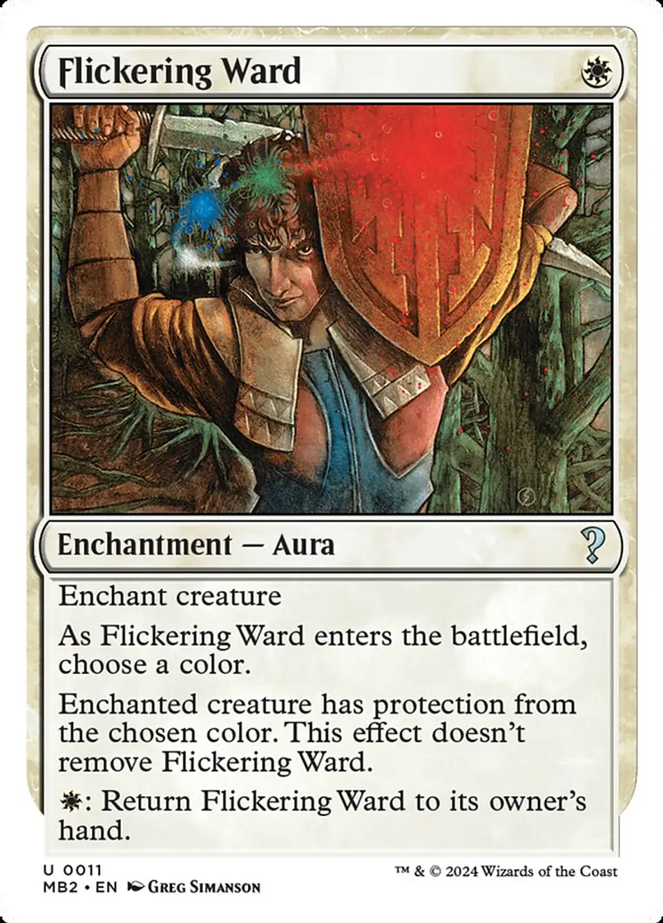 Flickering Ward | Inglés | NM | MB2 1