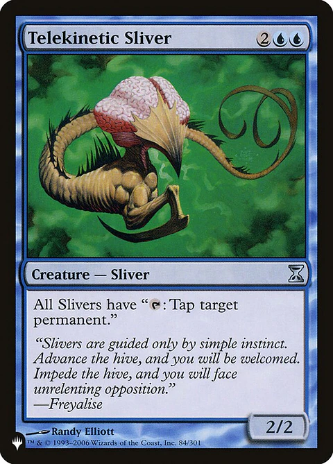 Telekinetic Sliver | Inglés | NM | PLST