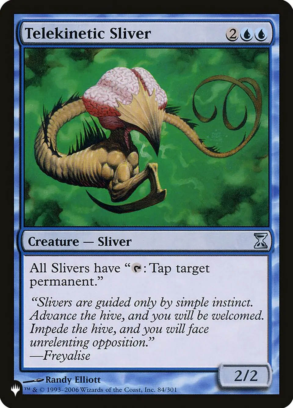 Telekinetic Sliver | Inglés | NM | PLST 1