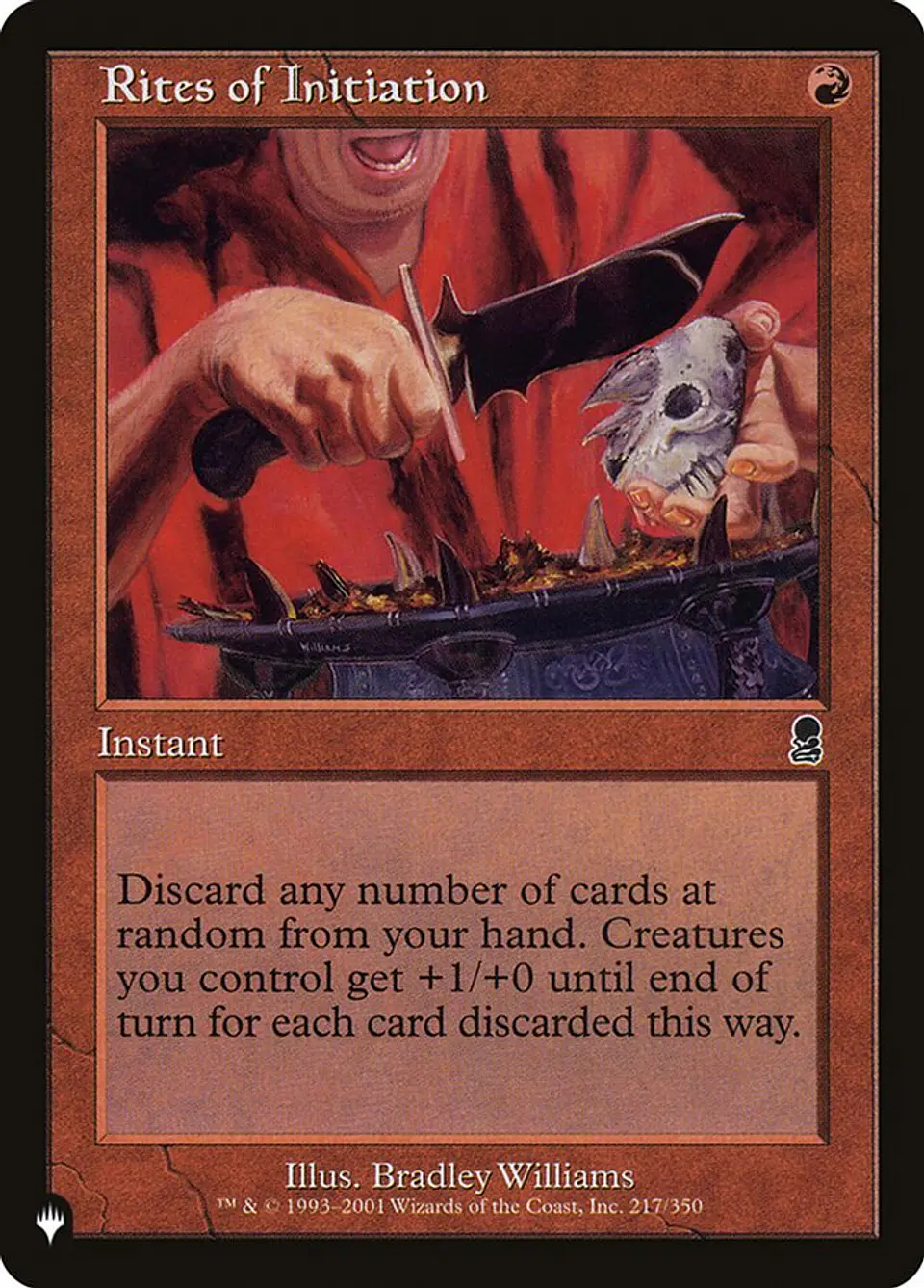 Rites of Initiation (Retro Frame) | Inglés | NM | PLST 1