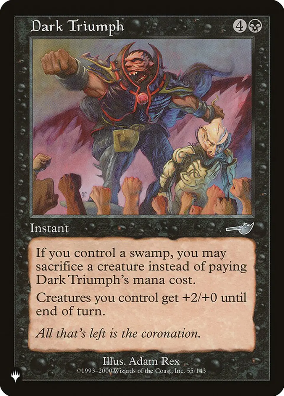 Dark Triumph (Retro Frame) | Inglés | NM | PLST 1