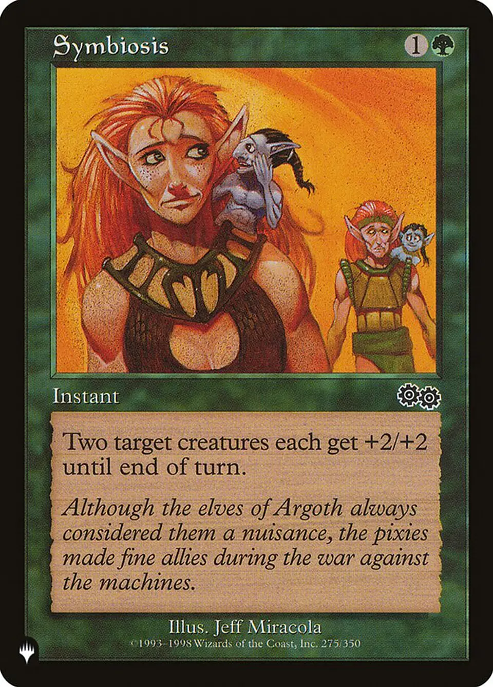 Symbiosis (Retro Frame) | Inglés | NM | PLST 1