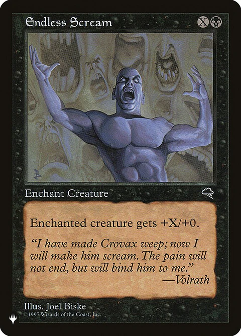 Endless Scream (Retro Frame) | Inglés | NM | PLST