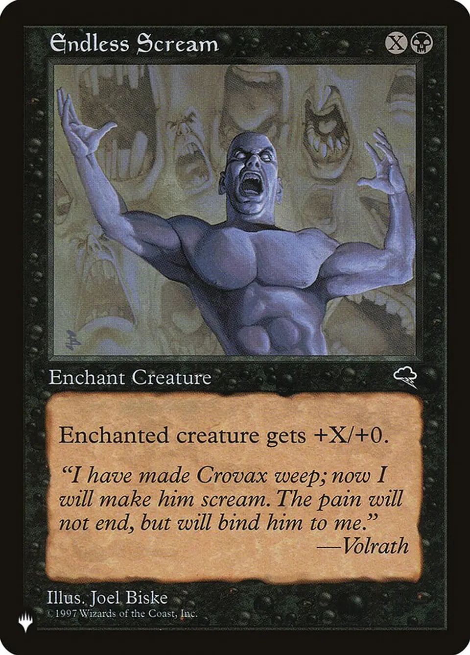 Endless Scream (Retro Frame) | Inglés | NM | PLST 1