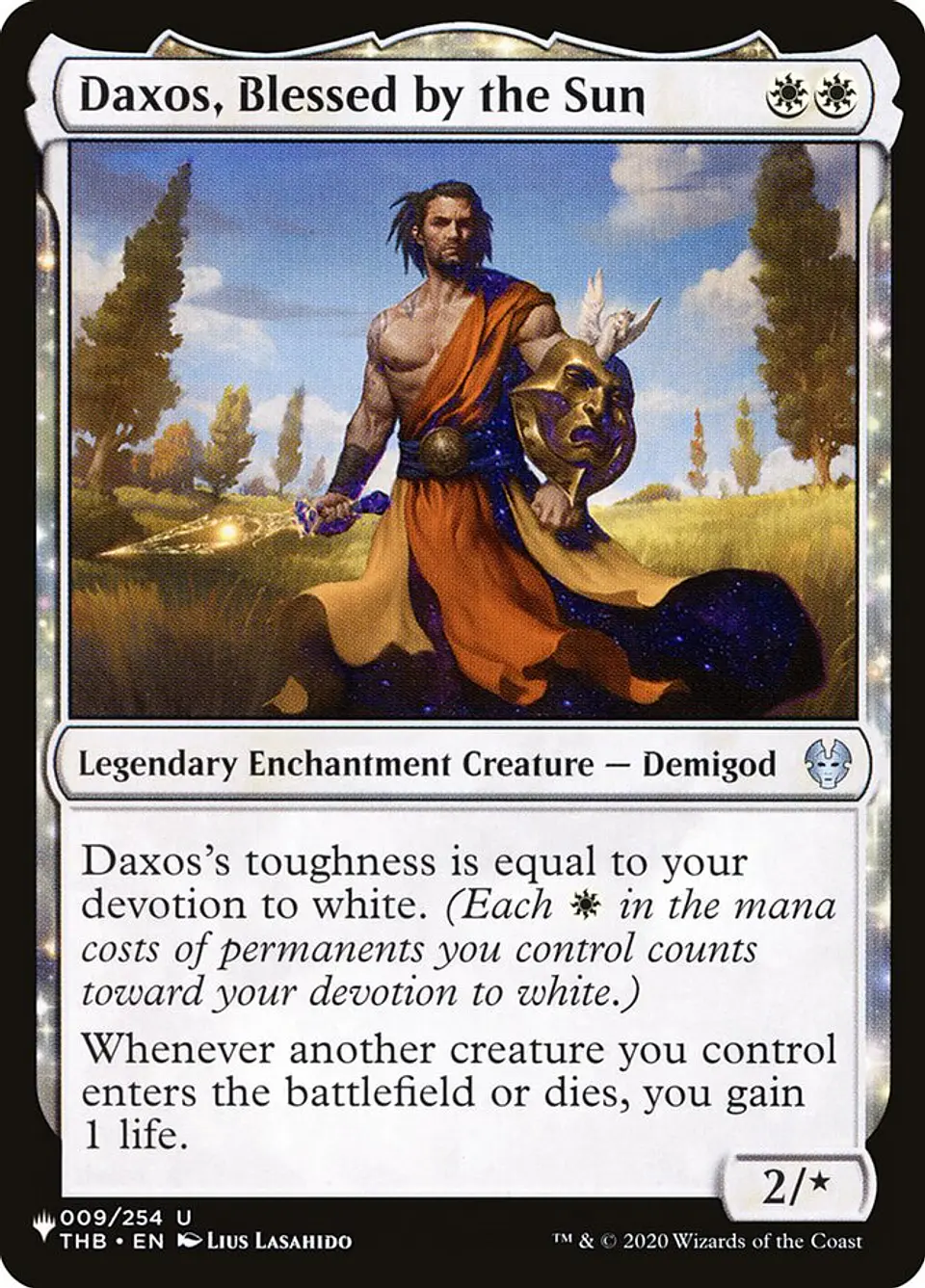 Daxos, Blessed by the Sun | Inglés | NM | PLST 1