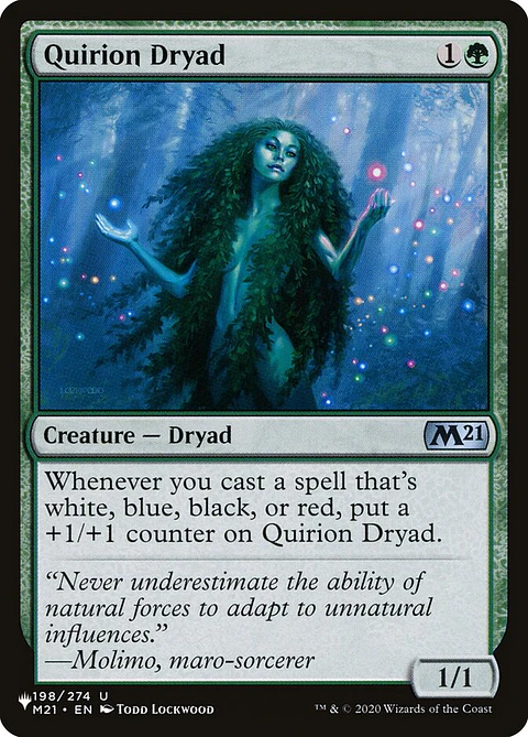 Quirion Dryad | Inglés | NM | PLST