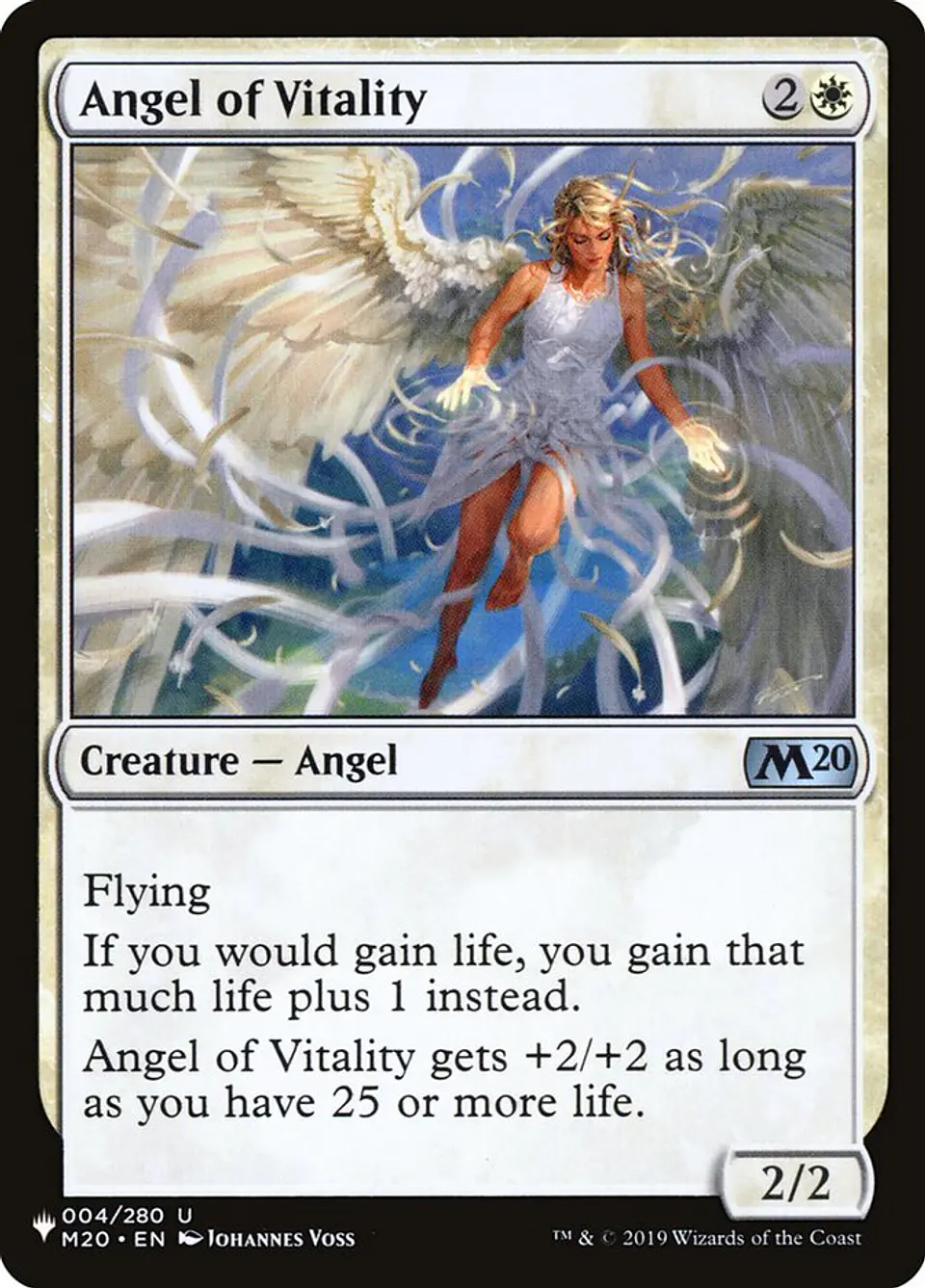 Angel of Vitality | Inglés | NM | PLST 1