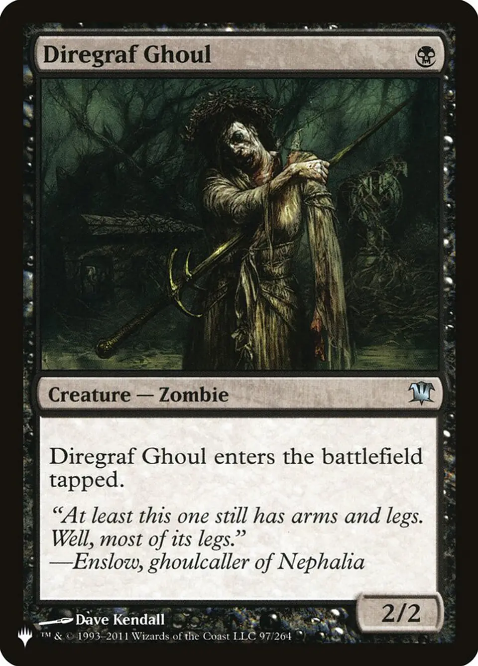 Diregraf Ghoul | Inglés | NM | PLST 1