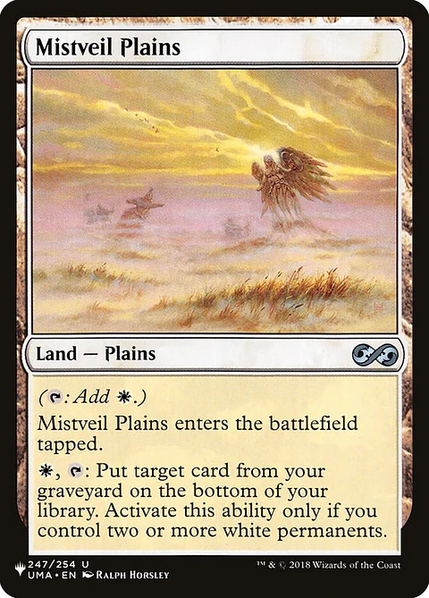 Mistveil Plains | Inglés | NM | PLST