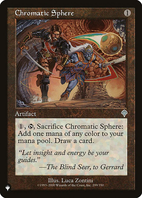 Chromatic Sphere (Retro Frame) | Inglés | NM | PLST
