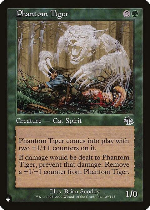 Phantom Tiger (Retro Frame) | Inglés | NM | PLST