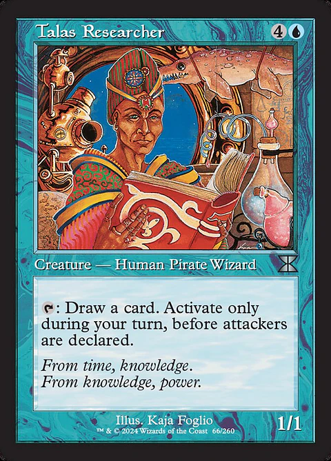 Talas Researcher (Retro Frame) | Inglés | NM | PLST