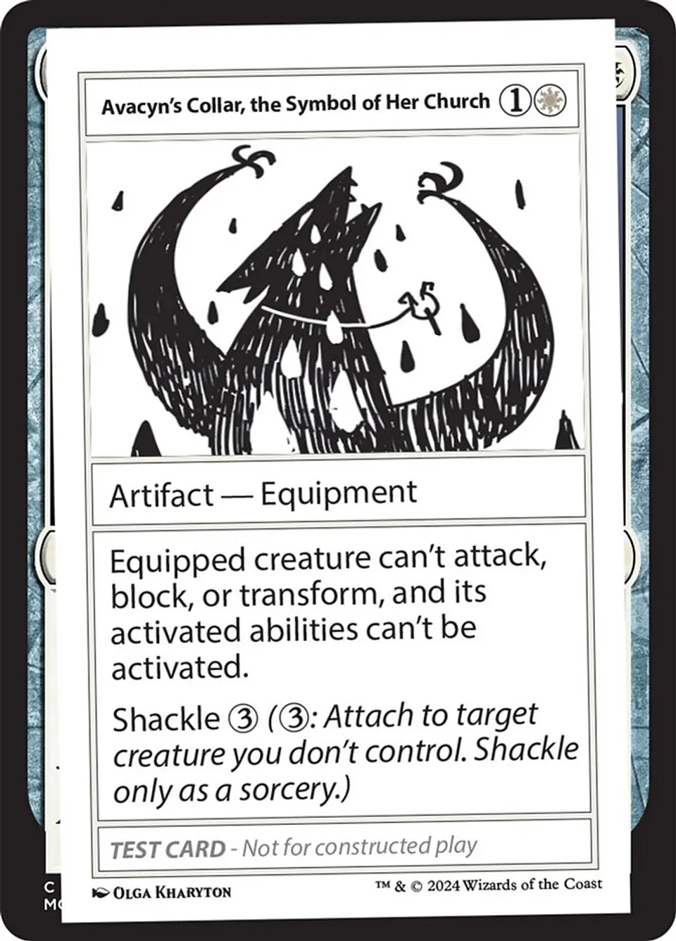 Avacyn's Collar, the Symbol of Her Church | Inglés | NM | MB2 1