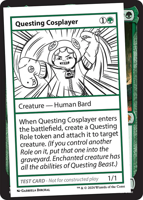 Questing Cosplayer | Inglés | NM | MB2