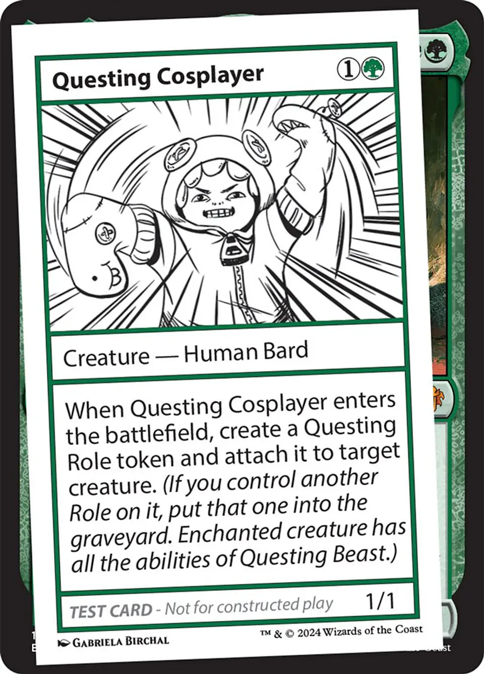 Questing Cosplayer | Inglés | NM | MB2 1