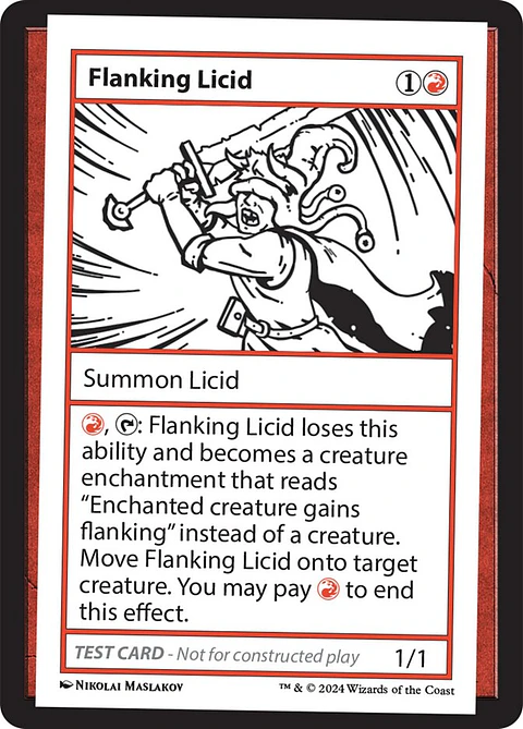 Flanking Licid | Inglés | NM | MB2