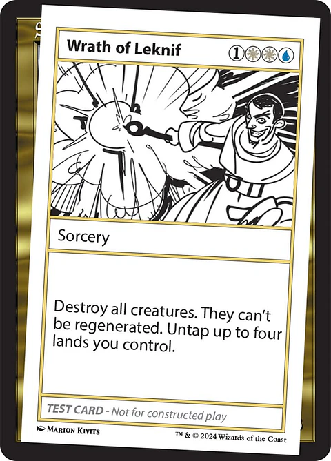 Wrath of Leknif | Inglés | NM | MB2