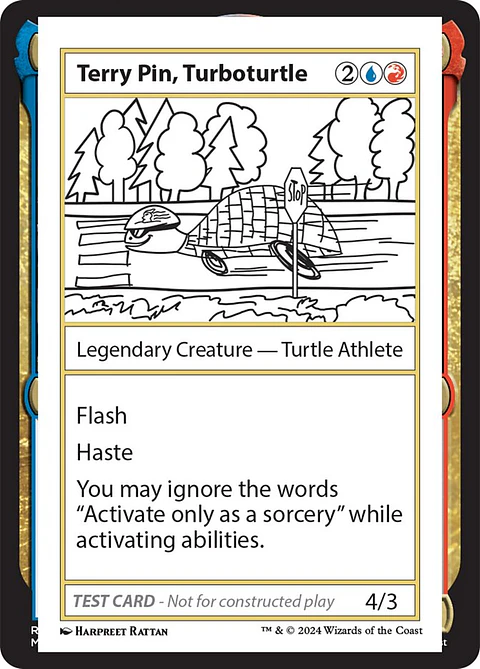 Terry Pin, Turboturtle | Inglés | NM | MB2