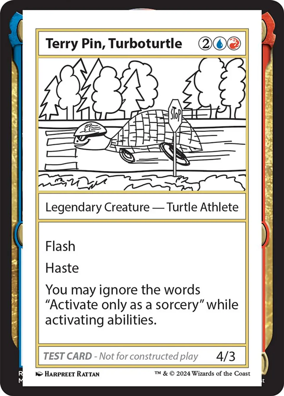 Terry Pin, Turboturtle | Inglés | NM | MB2 1