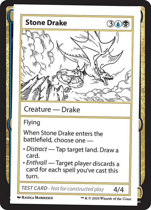 Stone Drake | Inglés | NM | MB2