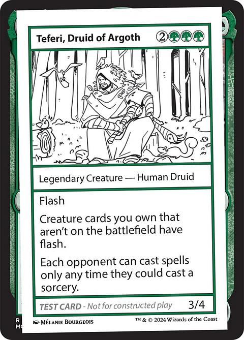 Teferi, Druid of Argoth | Inglés | NM | MB2