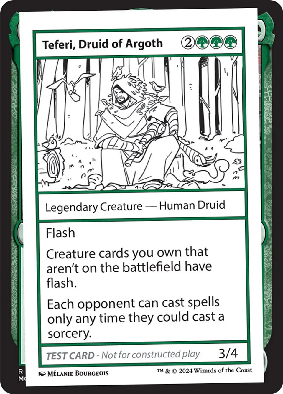 Teferi, Druid of Argoth | Inglés | NM | MB2 1