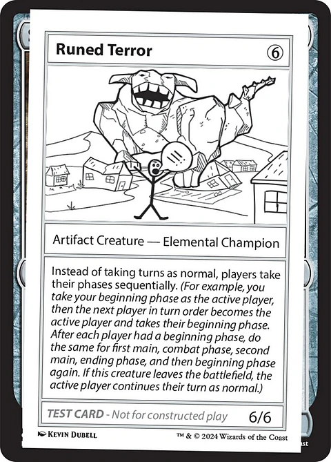 Runed Terror | Inglés | NM | MB2