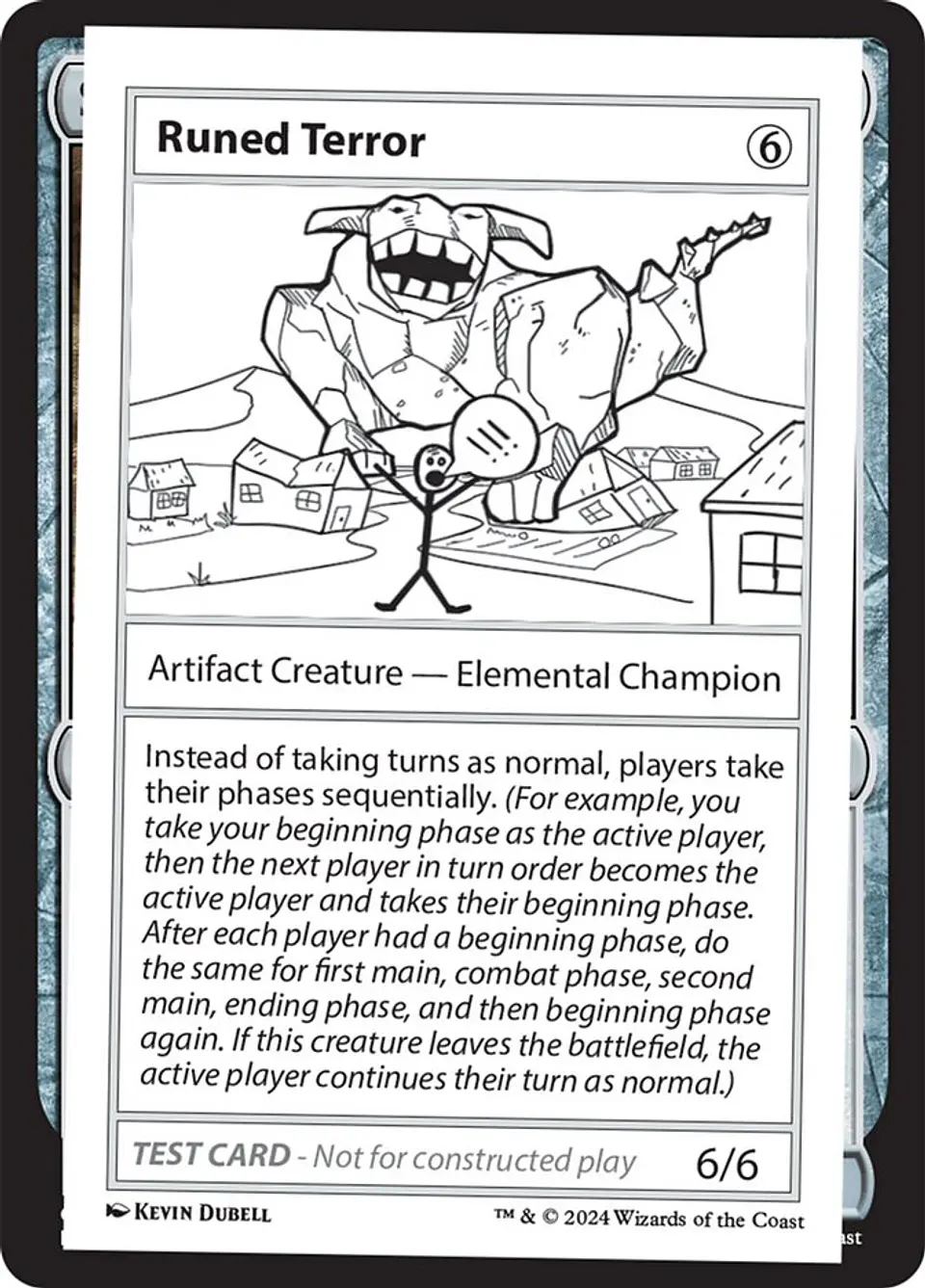 Runed Terror | Inglés | NM | MB2 1