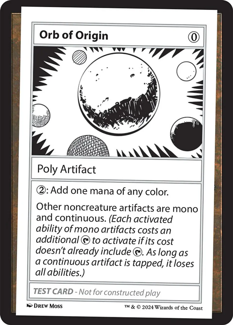 Orb of Origin | Inglés | NM | MB2 1