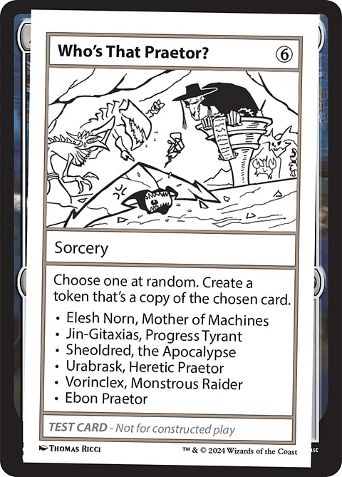 Who's That Praetor? | Inglés | NM | MB2