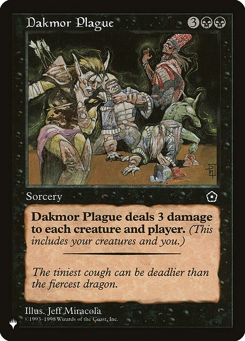 Dakmor Plague (Retro Frame) | Inglés | NM | PLST