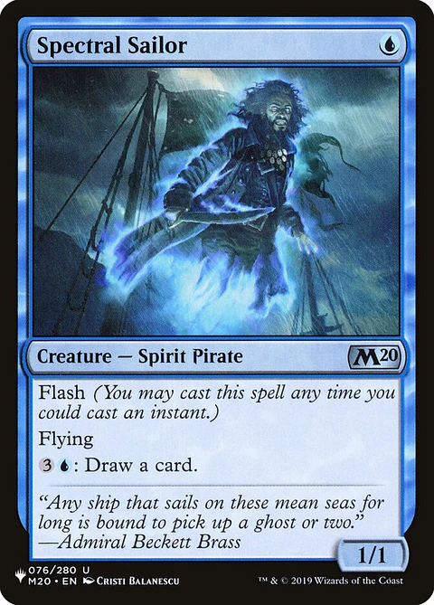 Spectral Sailor | Inglés | NM | PLST