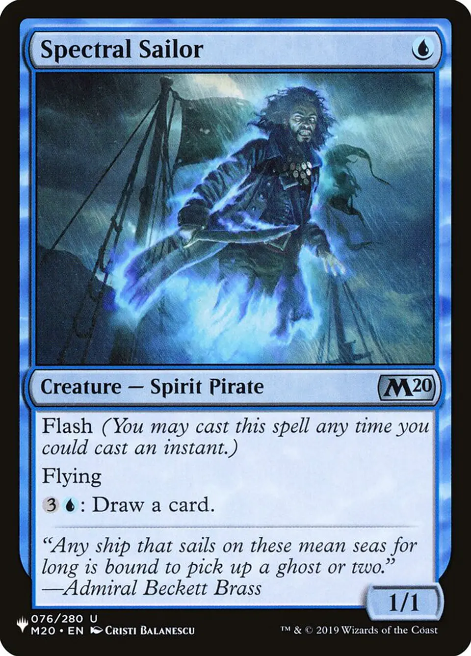 Spectral Sailor | Inglés | NM | PLST 1