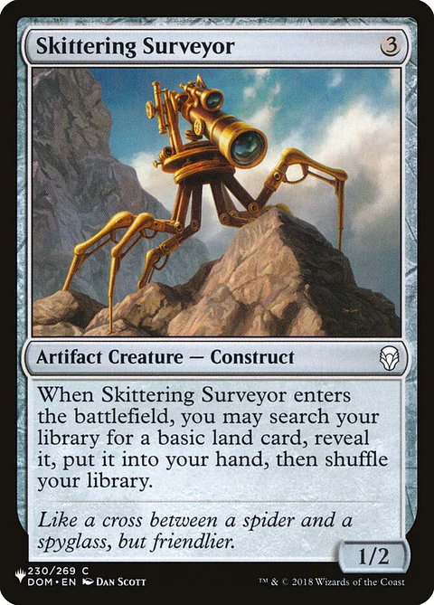 Skittering Surveyor | Inglés | NM | PLST