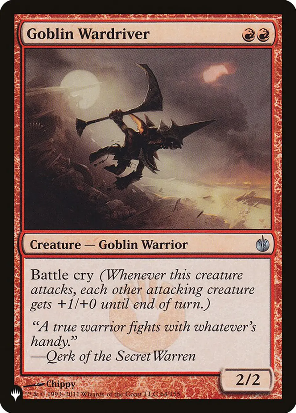 Goblin Wardriver | Inglés | NM | PLST 1
