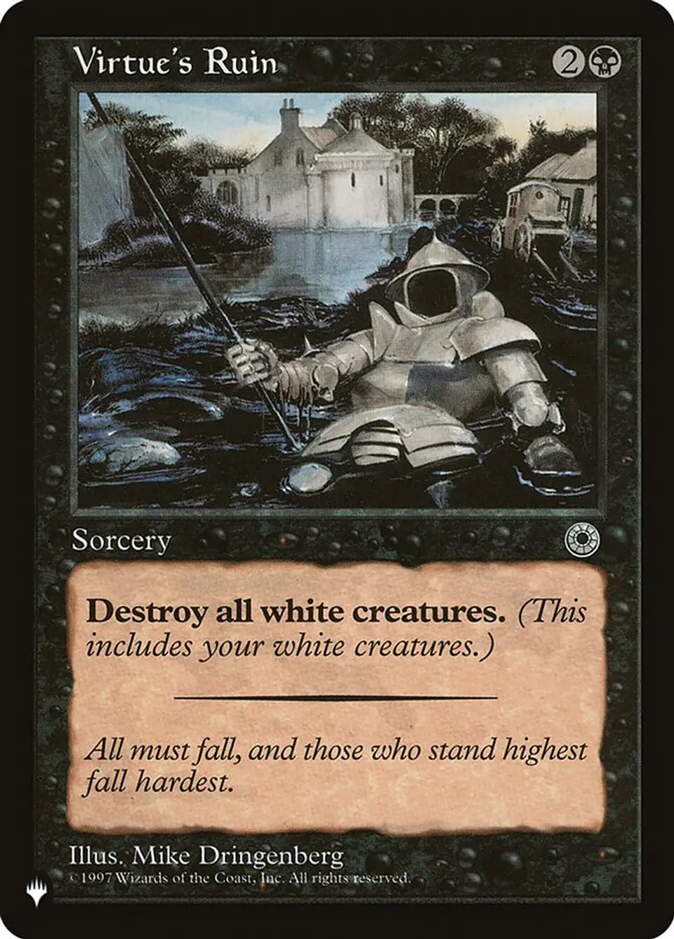 Virtue's Ruin (Retro Frame) | Inglés | NM | PLST 1
