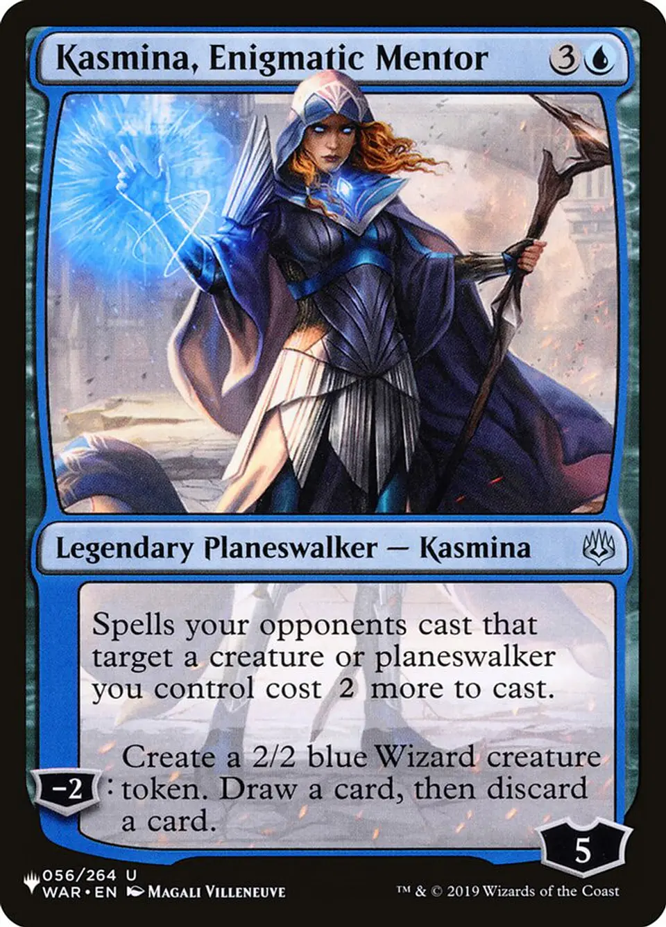 Kasmina, Enigmatic Mentor | Inglés | NM | PLST 1