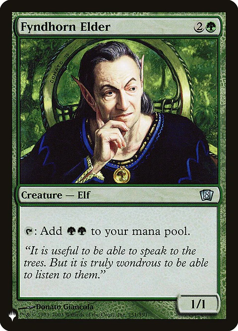 Fyndhorn Elder | Inglés | NM | PLST