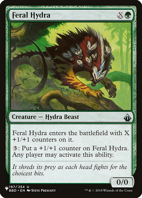 Feral Hydra | Inglés | NM | PLST