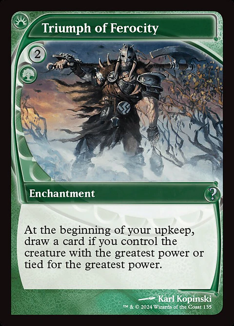 Triumph of Ferocity | Inglés | NM | MB2